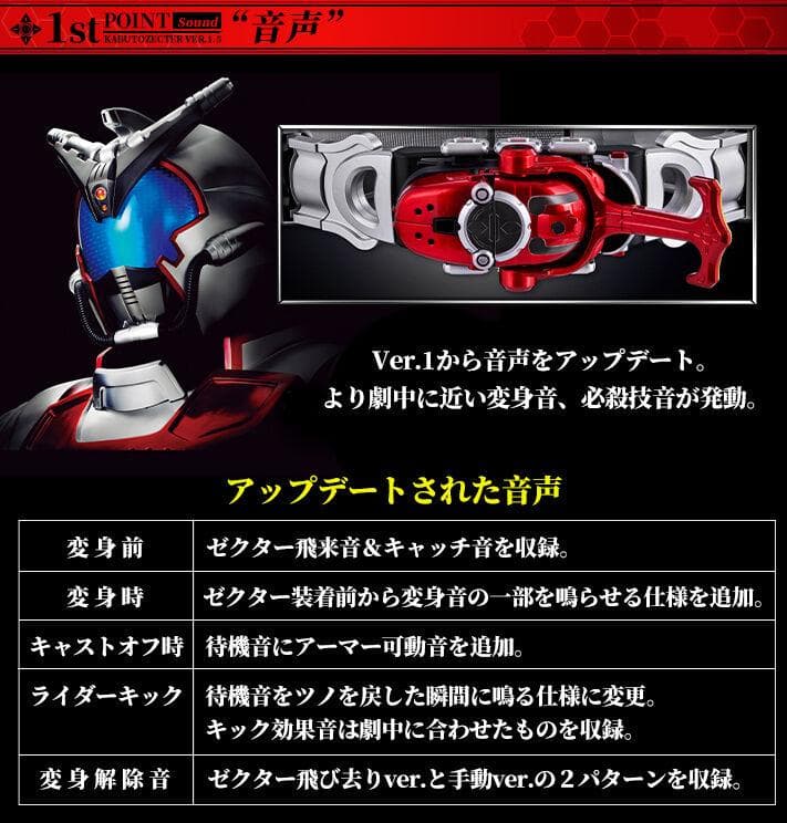 CSM カブトゼクター ver.1.5　輸送箱未開封　即購入ok