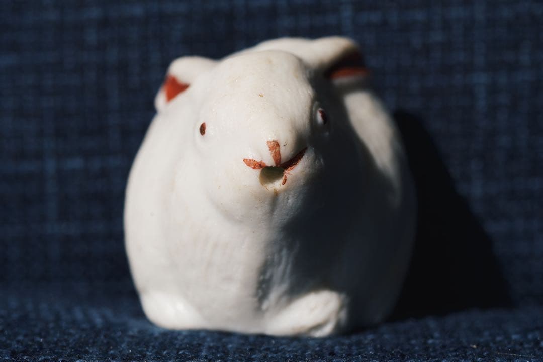うさぎの水滴