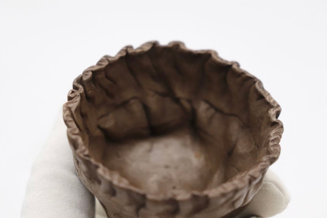 時代　手捏　湯呑み4点　茶器　送料込み0530